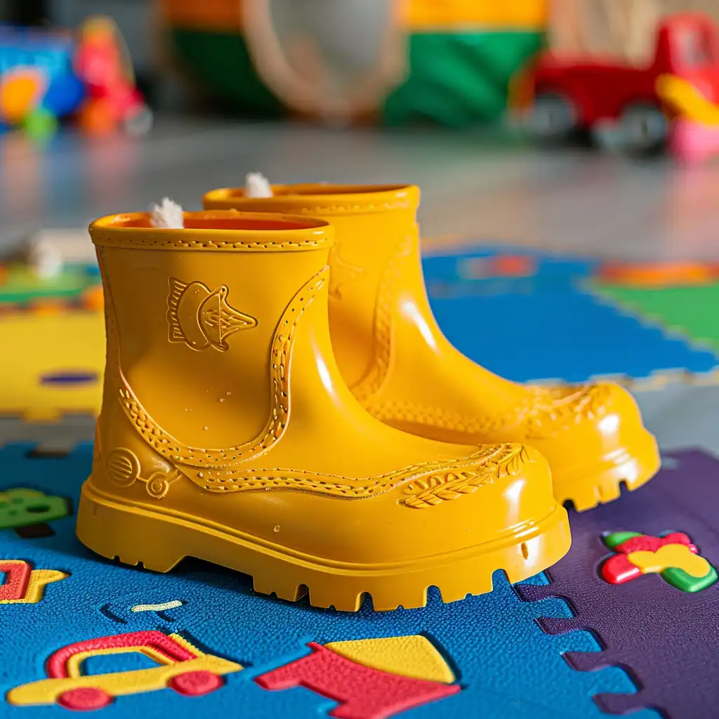 DIY Versier Je Eigen Kinderregenlaarzen